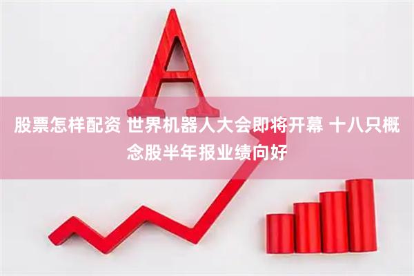 股票怎样配资 世界机器人大会即将开幕 十八只概念股半年报业绩向好